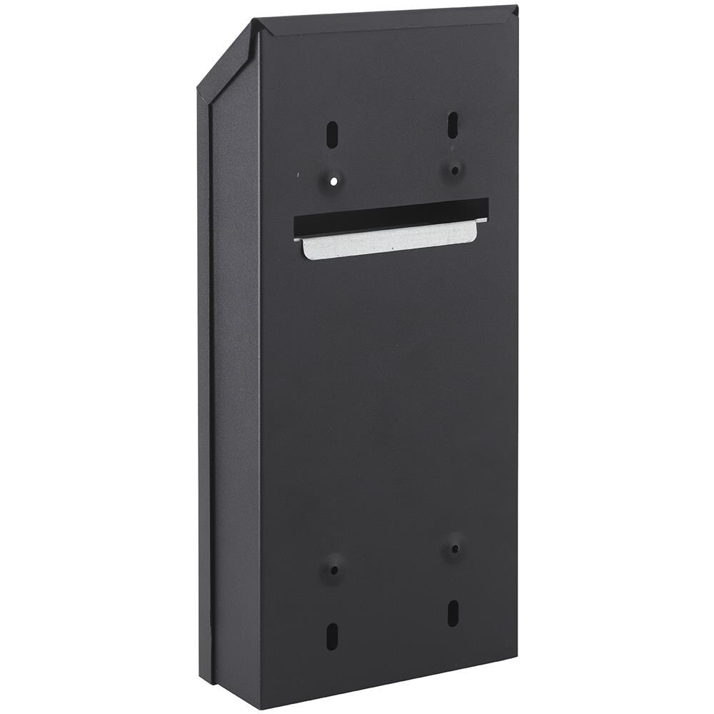 Posacenere A Muro In Metallo, Acciaio, Facile Da Pulire - 147x325x60mm - Viti Incluse, 2 Chiavi - Thirard - Foto 2