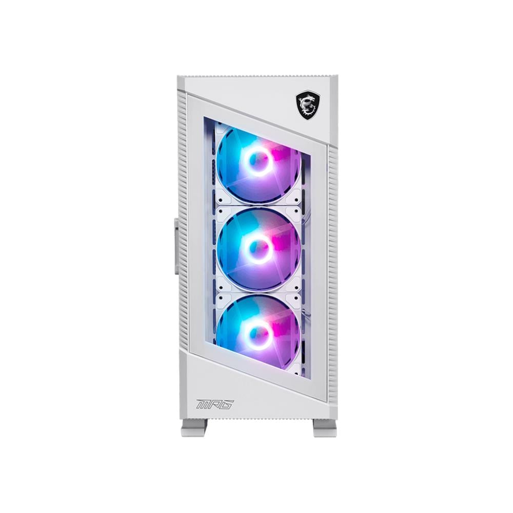 Case MPG VELOX 100R Middle Tower ATX / Micro-ATX / Mini-ITX 3 Porte USB 3.1 Colore Bianco (Finestrato) - Foto 2