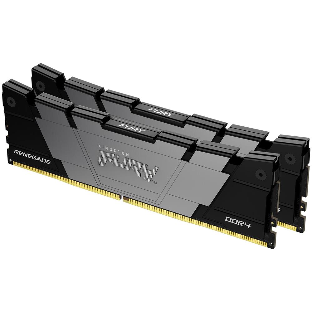 FURY 16GB 3600MT /s DDR4 CL16 DIMM (Kit da 2) Renegade Black - Foto 1