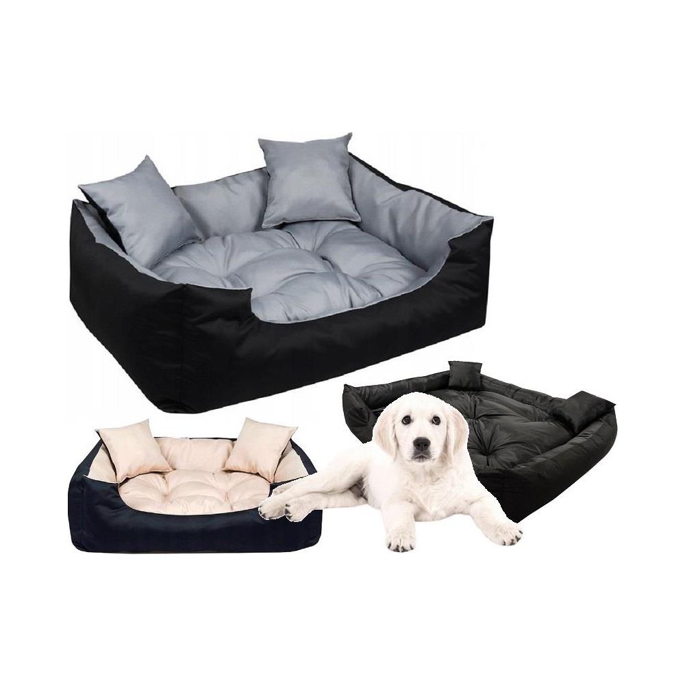 130x105 cm ECCO Letto per cani impermeabile grigio - Foto 1