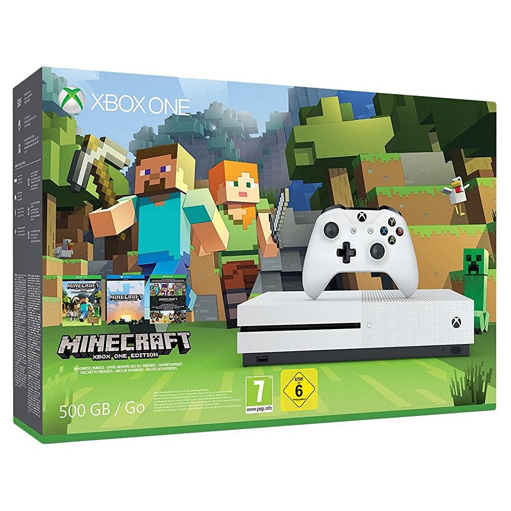 Minecraft Xbox One Amazon Microsoft Xbox One S Console Minecraft