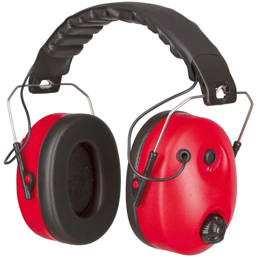 Cuffia Protettiva Per Le Orecchie Noise-cancelling Rosse E Nere 34490 - Foto 1