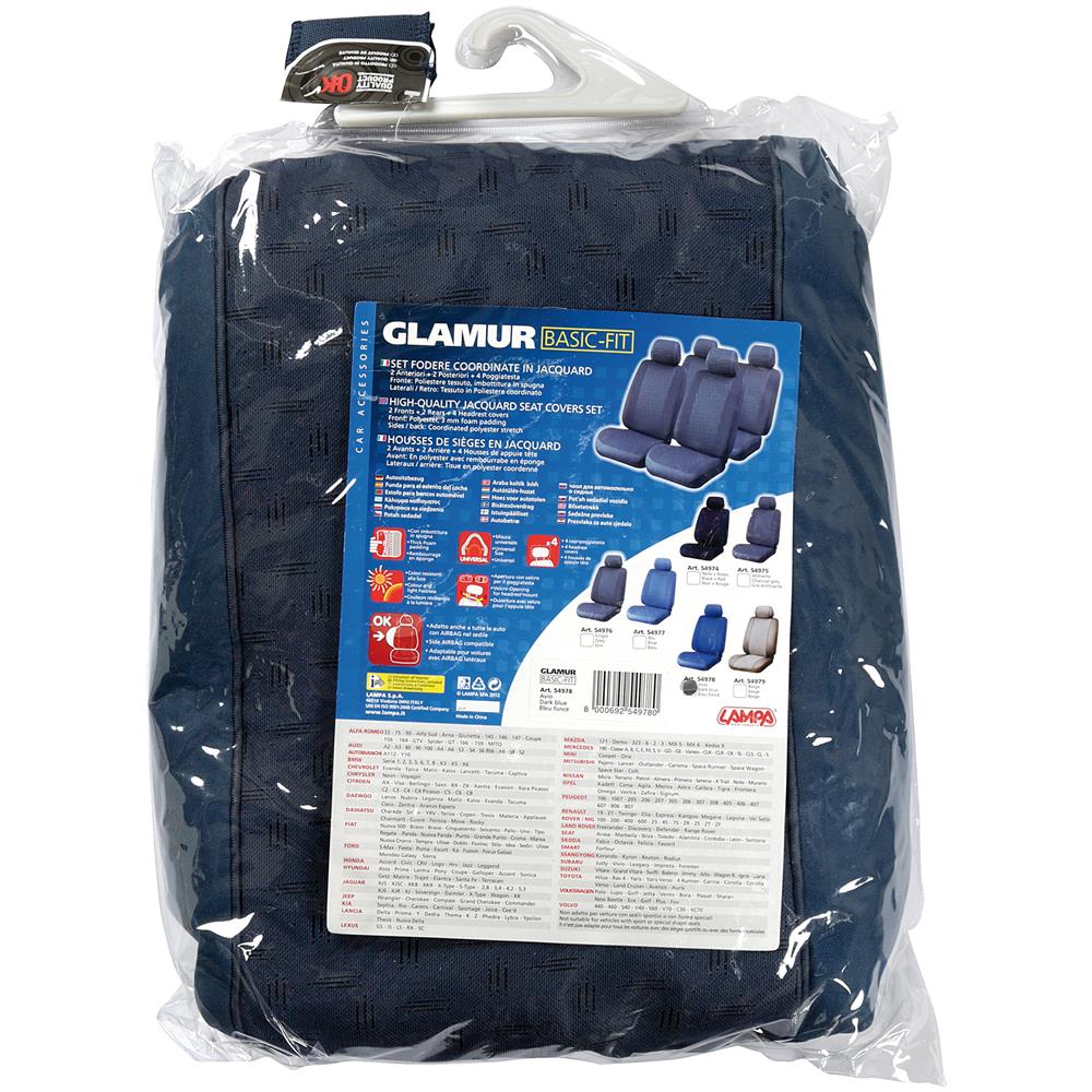 Set Fodere Glamur-basic Blu Scuro - Foto 4