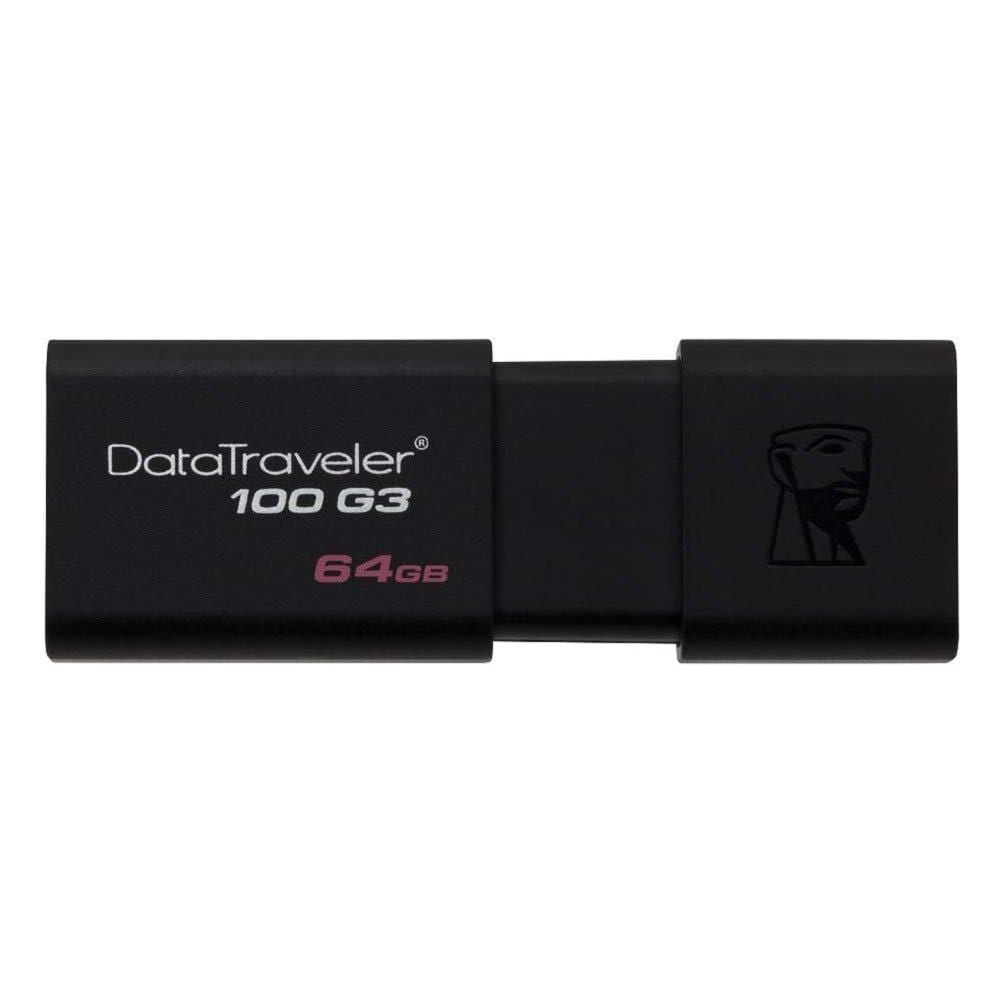 Chiavetta USB 64 GB DataTraveler 100 G3 Interfaccia USB 3.0 Colore Nero  - Foto 2