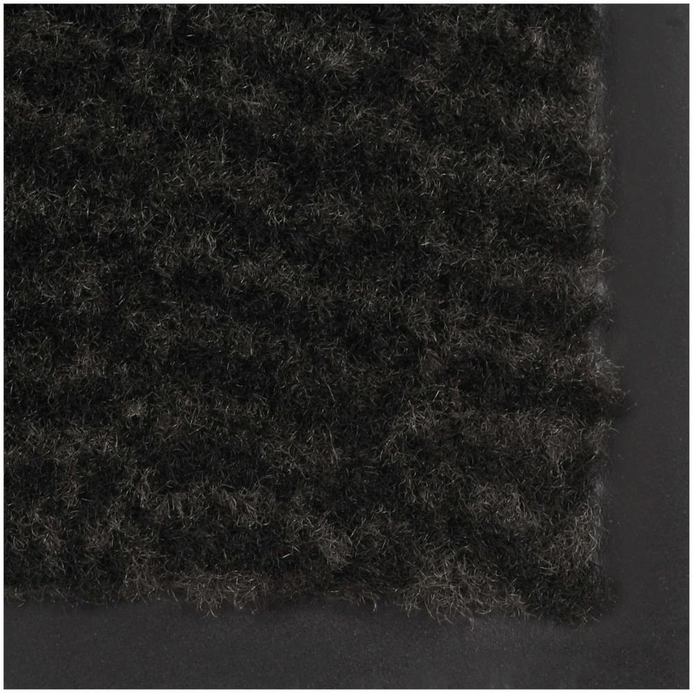 Tappeto Antipolvere Trapuntato Rettangolare 80x120cm Nero - Foto 2