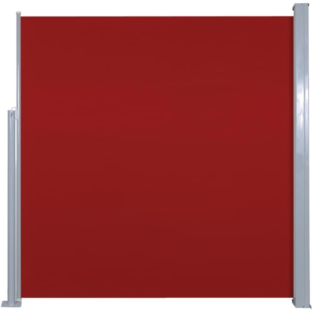 Tenda Da Sole Laterale Retrattile 140 X 300 Cm Rossa - Foto 2