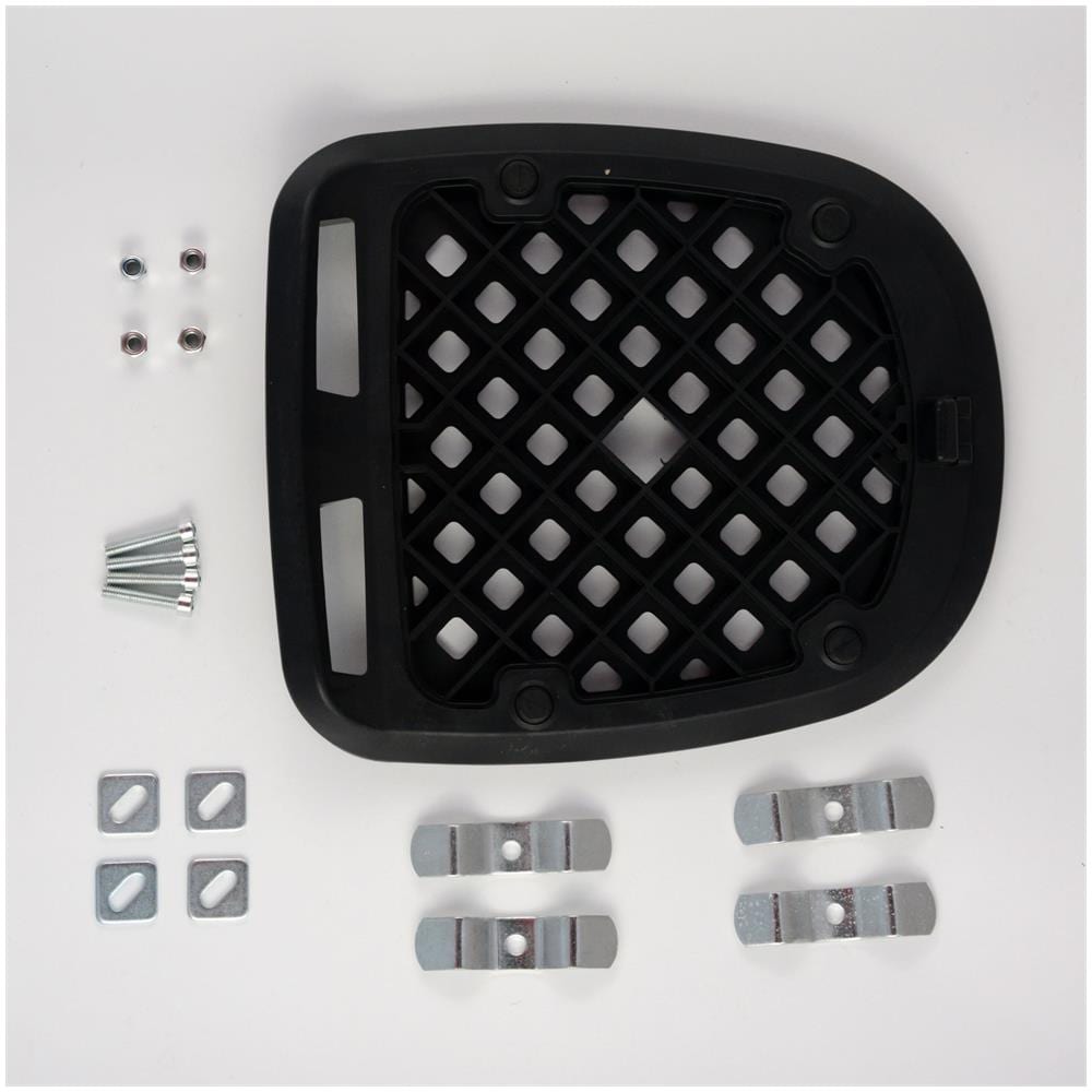 Piastra Per Bauletto Moto Scooter Baule Valigia Rigida Universale Top Case - Foto 1