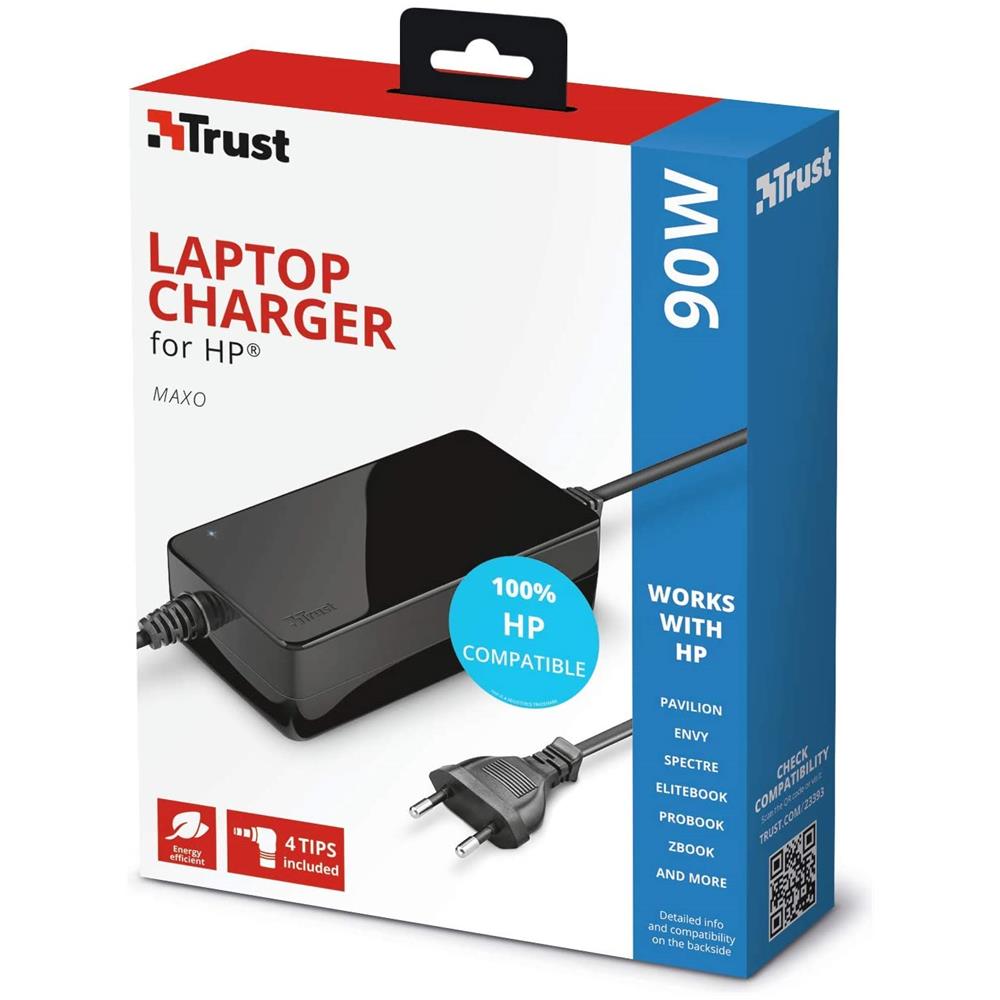 Caricabatteria Universale per Laptop da 90W Colore Nero - Foto 3