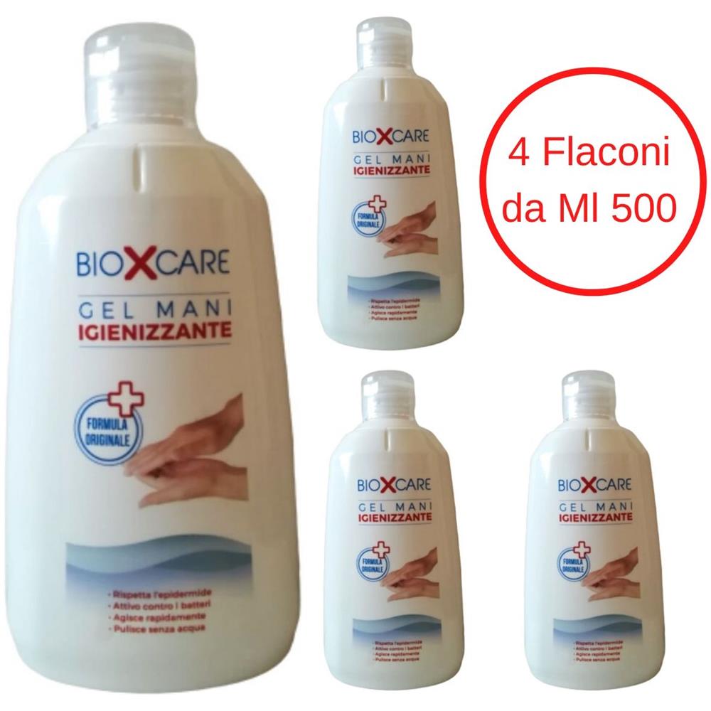 Gel Mani Igienizzante 4 Flaconi Da Ml 500 Ognuno Formula Originale - Foto 1