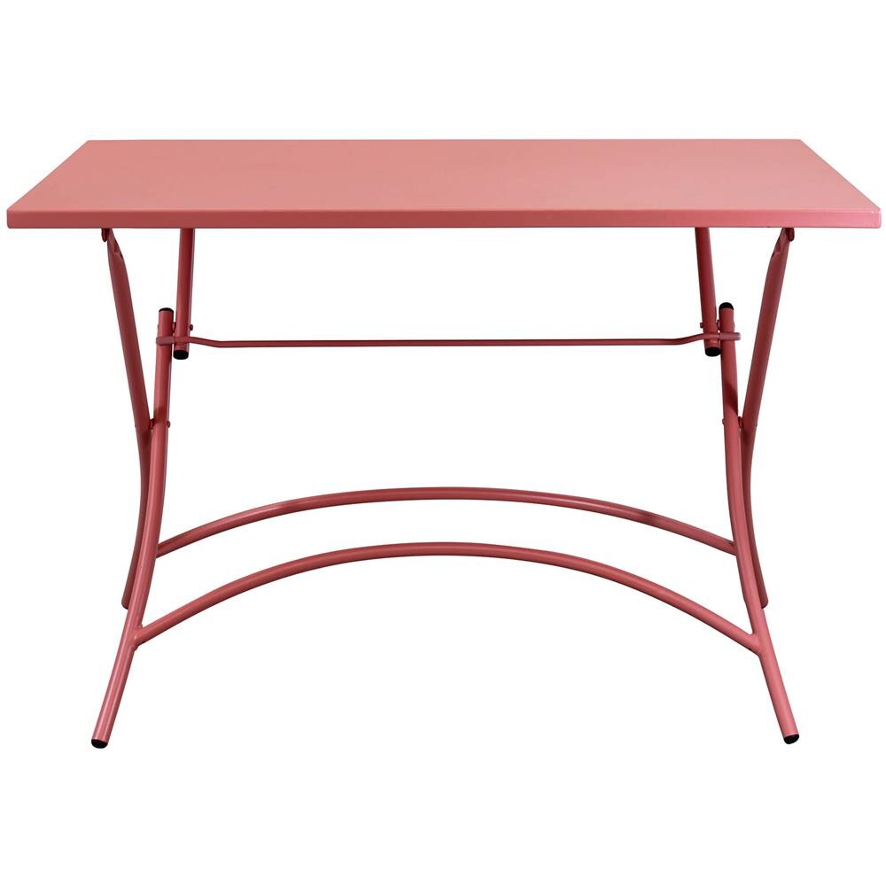 Romanus - Tavolo In Acciaio Pieghevole Da Esterno - Foto 2