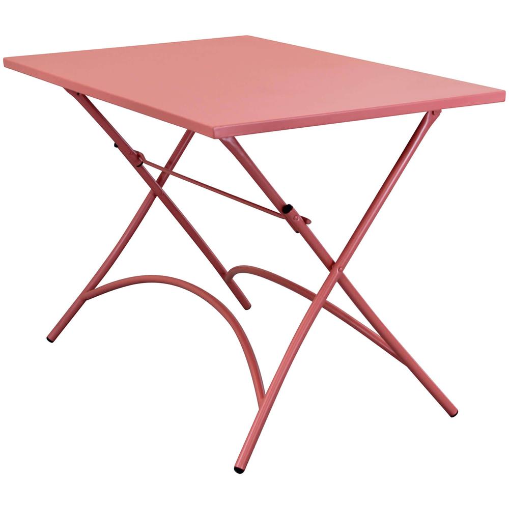 Romanus - Tavolo In Acciaio Pieghevole Da Esterno - Foto 1