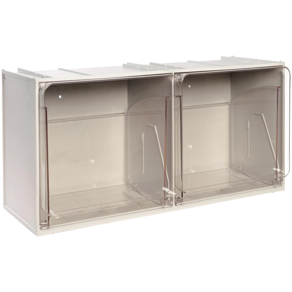 Cassettiera Modulare 2 Cassetti Crystal Box - Modello Cb50/5s - Grigio Chiaro - Foto 1