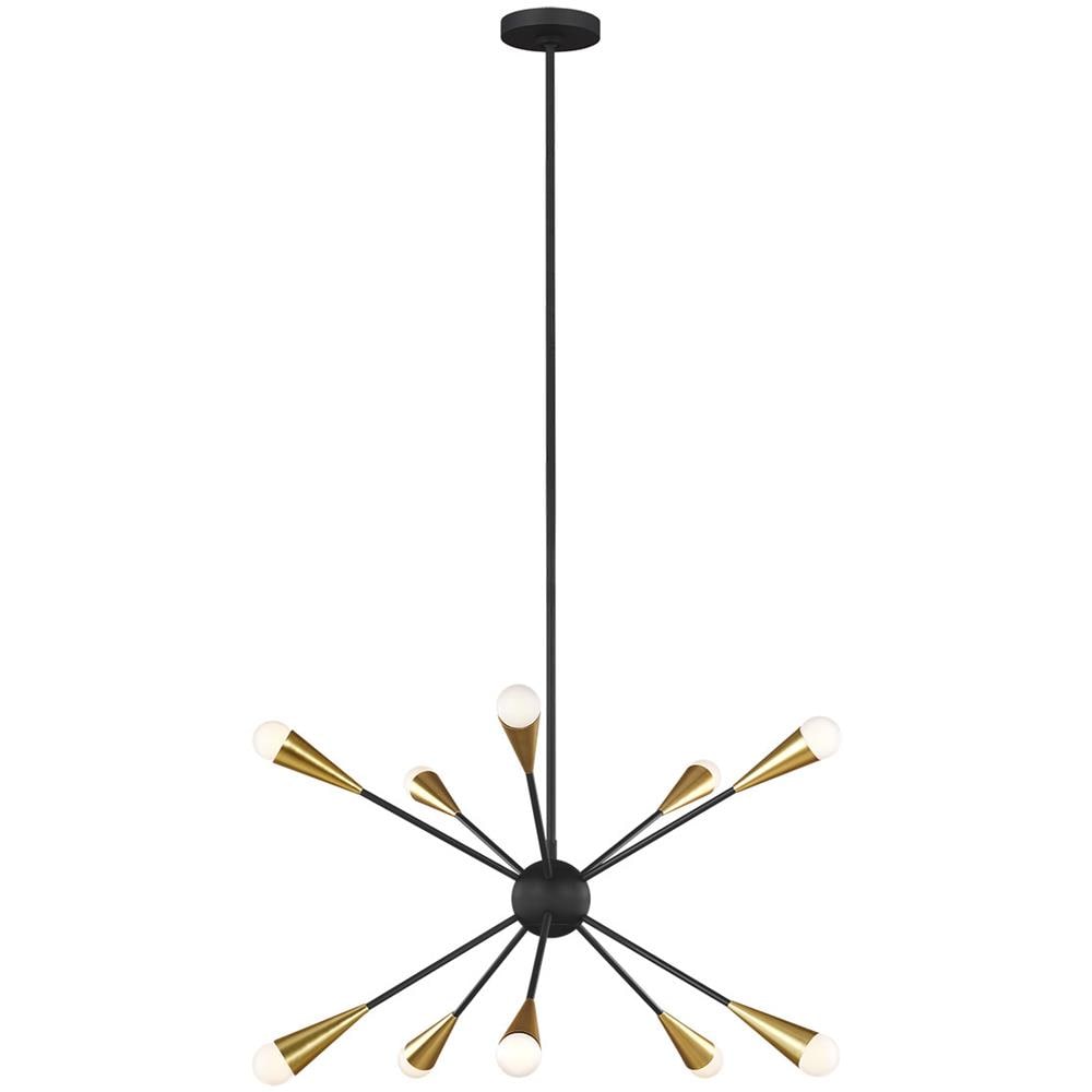 Lampadario A 10 Luci, Midnight Black, G9 - Foto 1