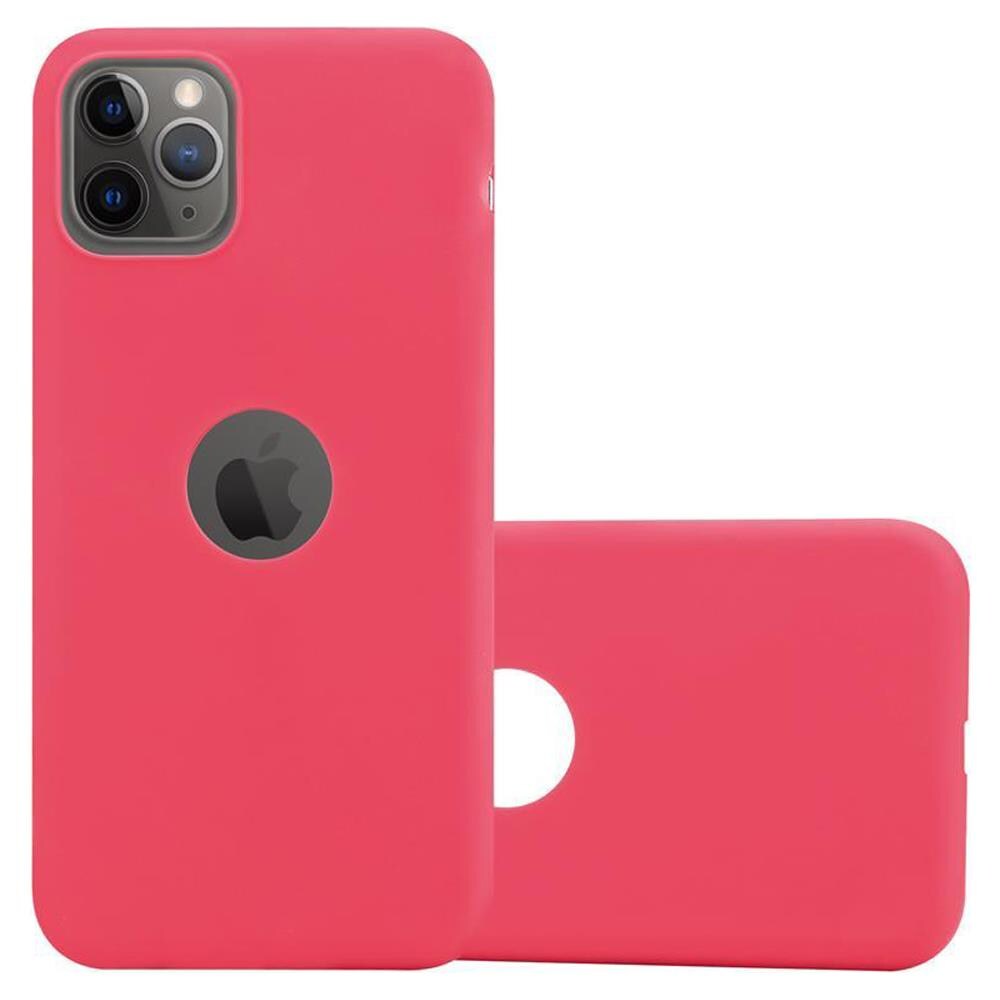 Custodia Compatibile Con Apple Iphone 11 Pro Max (xi Pro Max) In Candy Rosso - Coperchio Protettivo In Silicone Tpu Flessibile - Foto 1