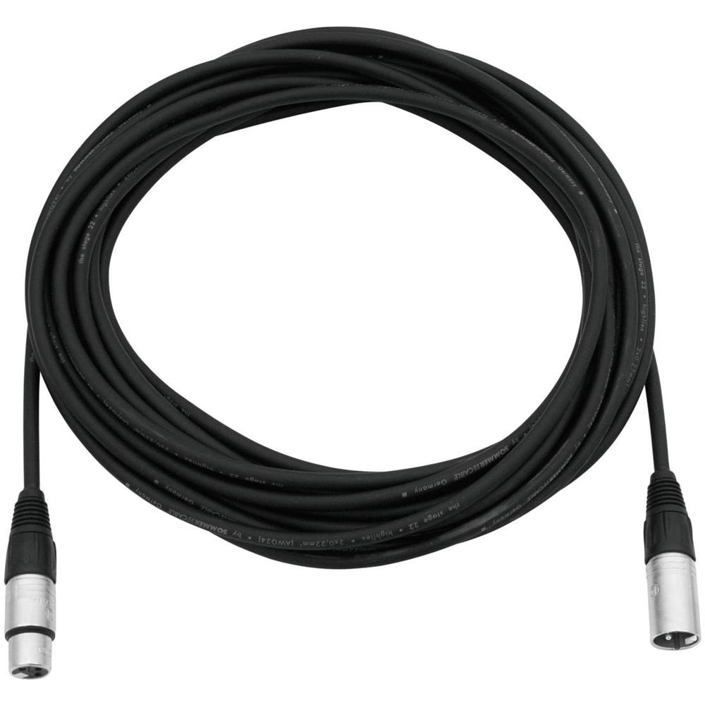 Cavo Xlr 3 pin 20 m Bk Neutrik - Foto 1