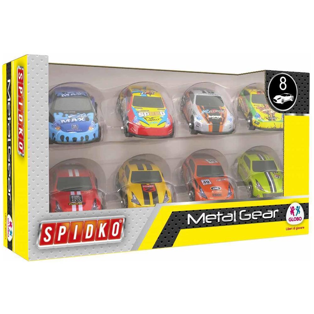 Auto Metallo 8 Pz Scala 1:64 5 Colorazioni - Foto 1