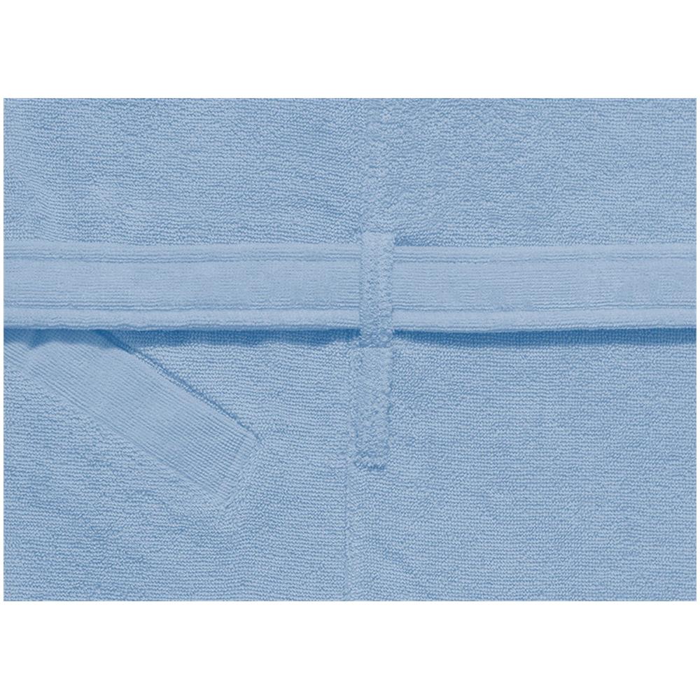 Accappatoio Con Cappuccio E Tasche In Spugna Joy Tinta Unita Mediterraneo L-xl Mediterraneo - Foto 2