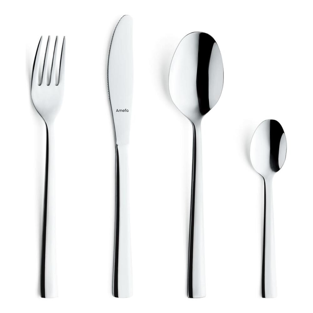 Set Di Posate 24 Pz Padova Argento Lucido - Foto 1
