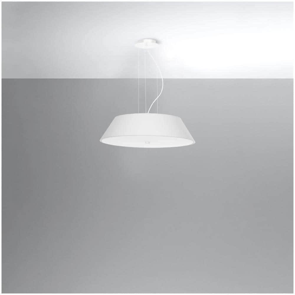 Lampadario Vega 60 Bianco Sl. 0765 - Minimalista Lampadari Bianco 105x60x60 Cm - Foto 2