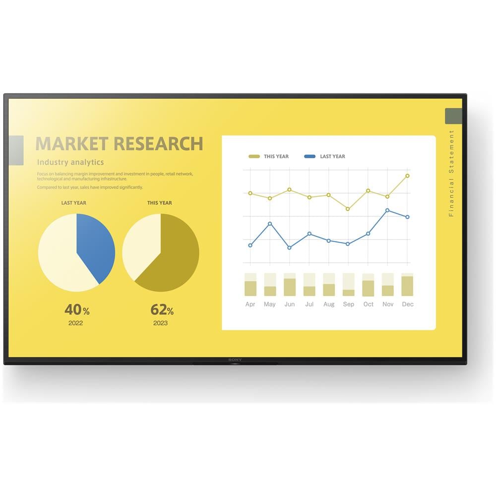 Display LFD 50" VA FW-50EZ20L 3840 x 2160 4K Ultra HD - Foto 1