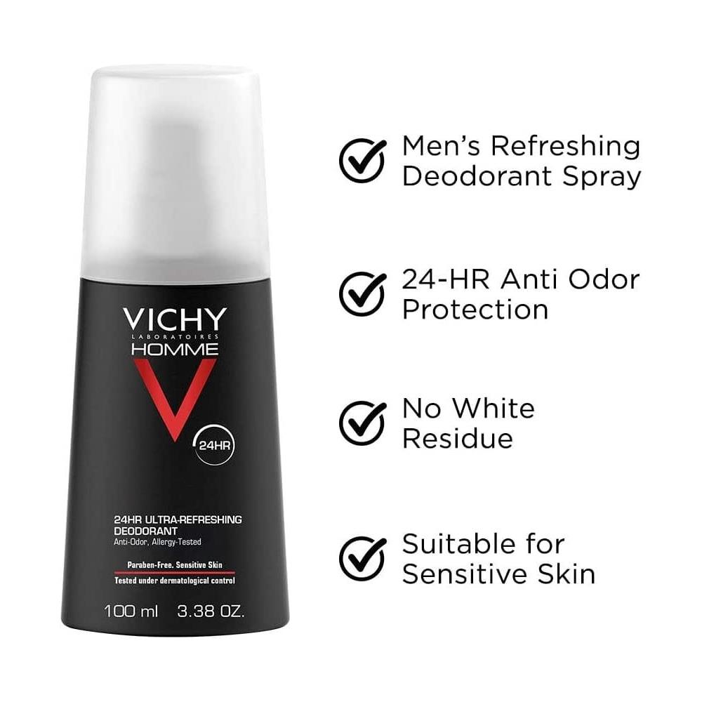 Vichy Homme Deo Vapo 100 ml - Foto 6