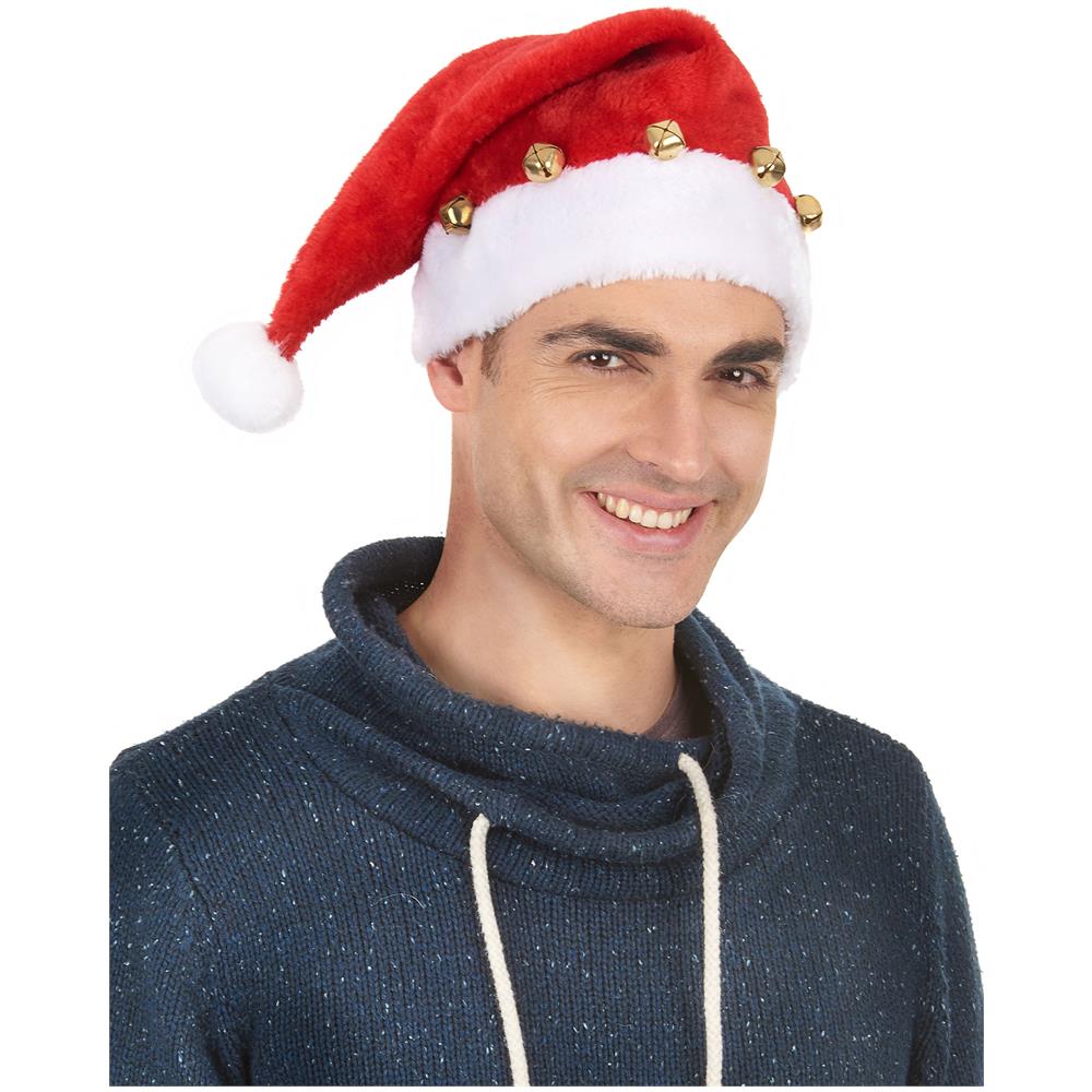 Cappello Con Sonagli Babbo Natale Taglia Unica - Foto 2
