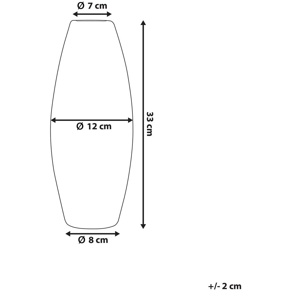 Vaso Da Fiori In Color Argento Arpad - Foto 2