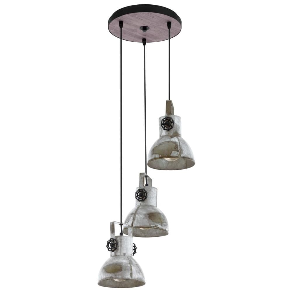 Lampadario Barnstaple Con 2 Lampadine Patina Bruna E Nero - Foto 1