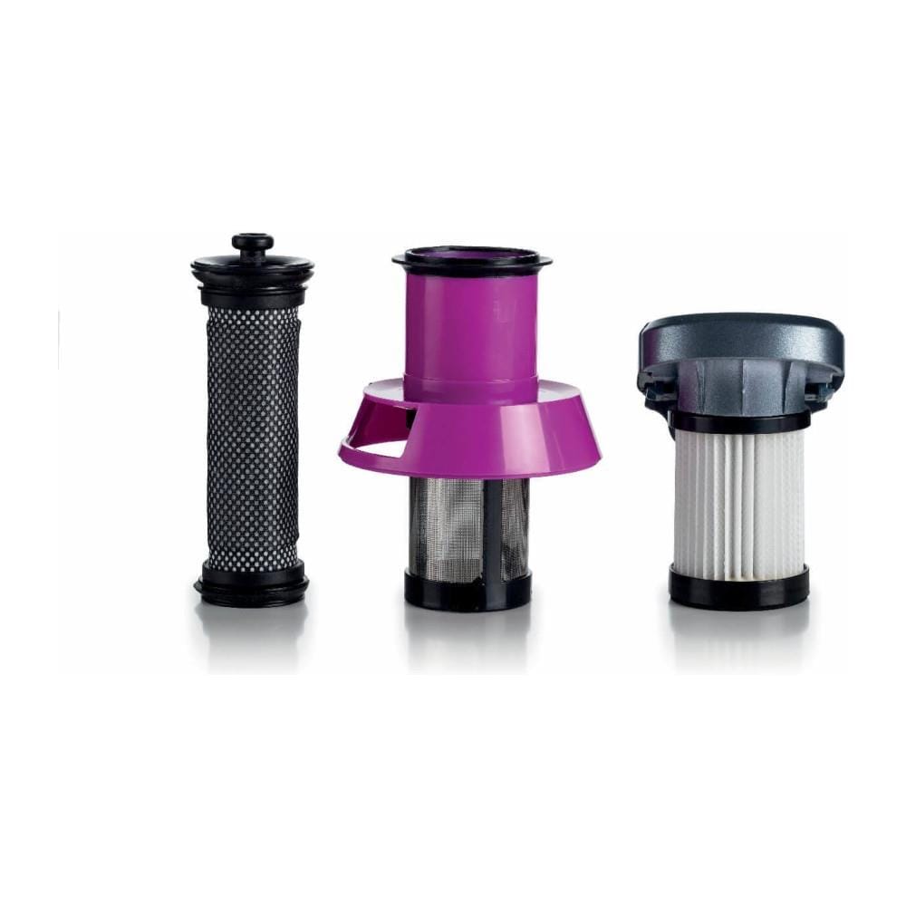 22V Digital Lithium 2 in1 Scopa Ricaricabile senza Sacco Potenza 200 W Colore Grigio / Rosa - Foto 10