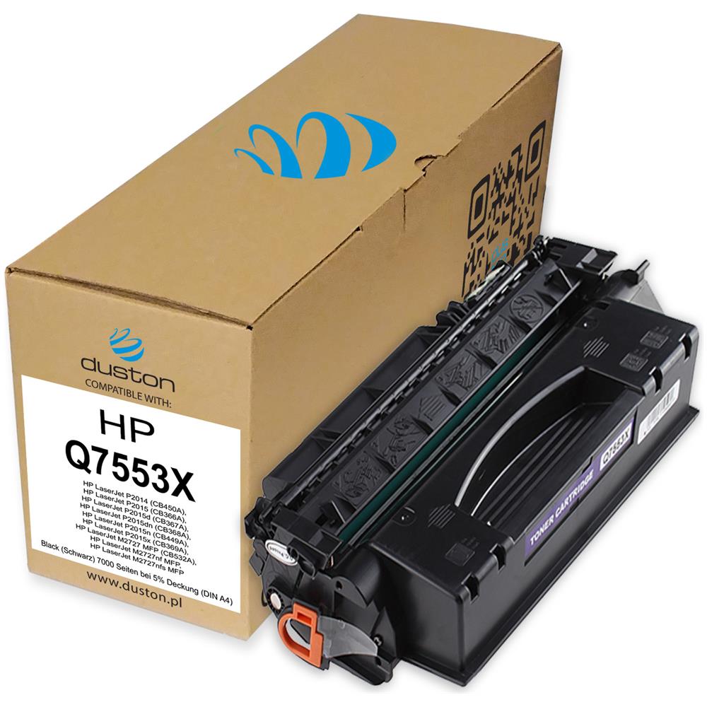TONER - 2x Q7553x, 53x Negro Compatible Con Hp Laserjet M2727nf Mfp P2014 P2015 P2015d P2015dn P2015n P2015x - Foto 2