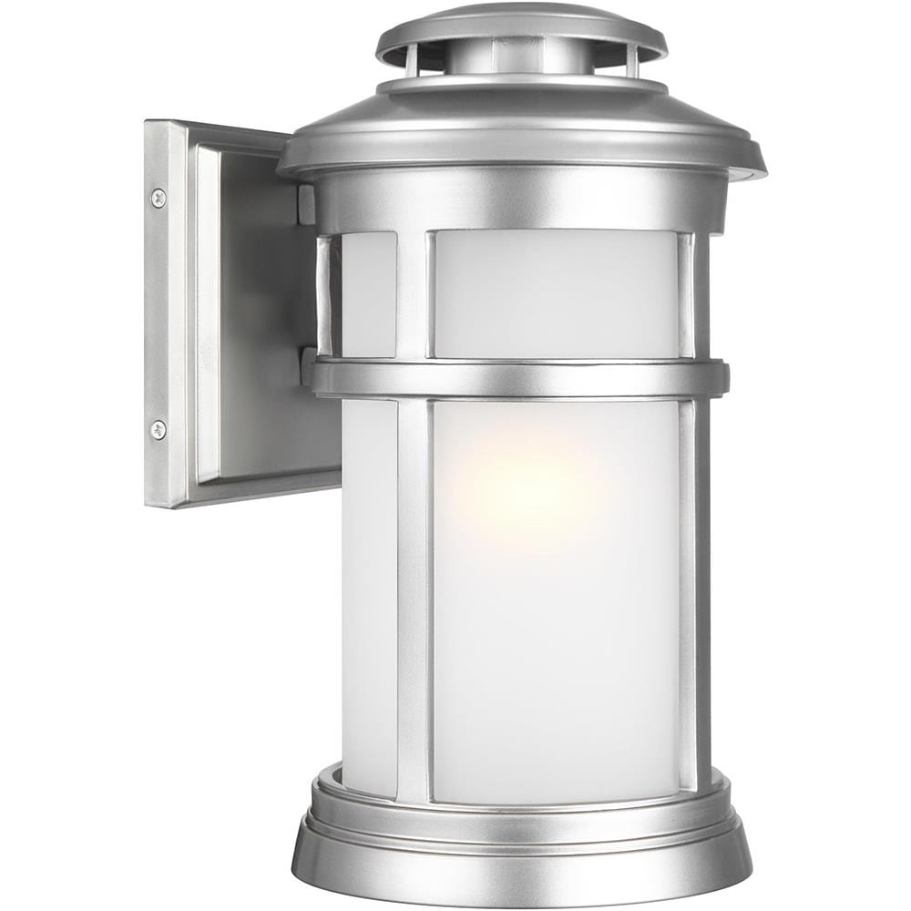 Lanterna Da Parete Per Esterno 1 Luce, Acciaio Verniciato Spazzolato, Ip44, E27 - Foto 1