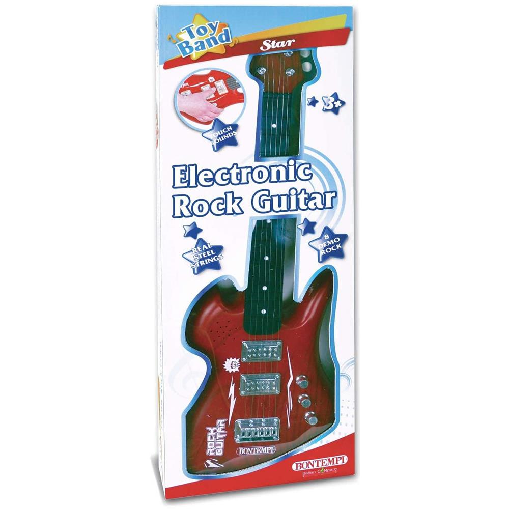 Bontempi Bontempi Chitarra Rock Elettronica Chitarra Elettrica Giocattolo 62 cm 