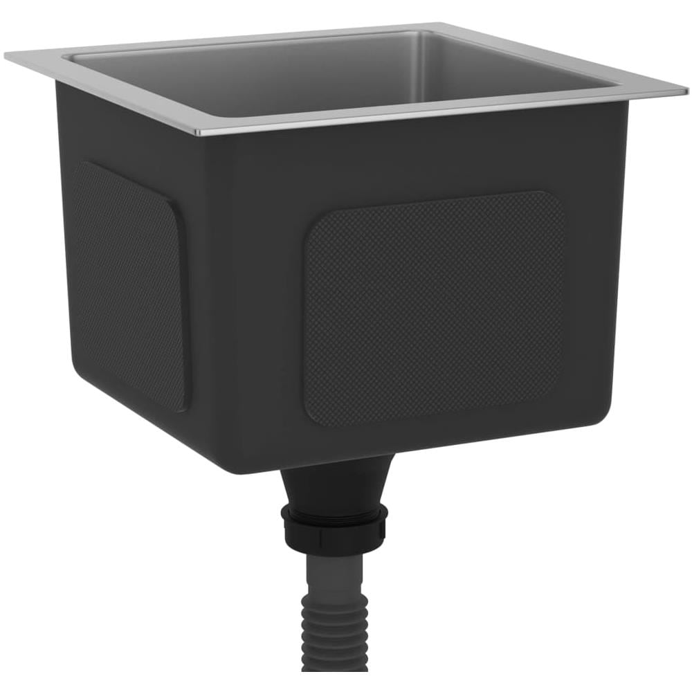 Lavello Da Cucina Lavorato A Mano Con Filtro In Acciaio Inox - Foto 7