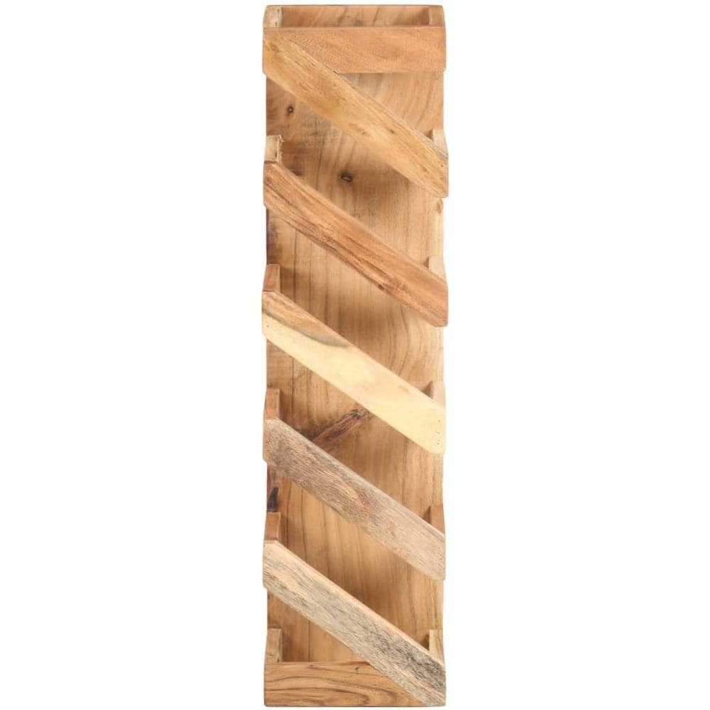 Portavino Da 5 Bottiglie In Legno Massello Di Acacia - Foto 2