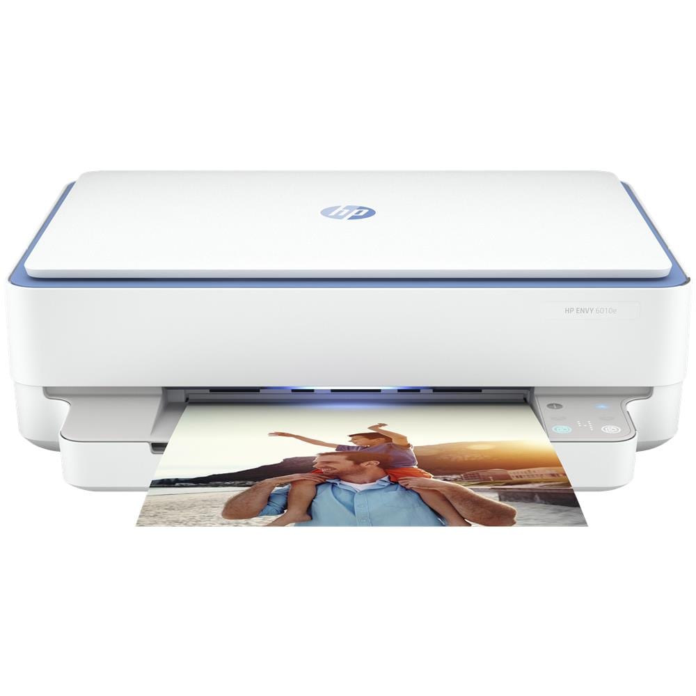Stampante Multifunzione Envy 6010e Inkjet a Colori Stampa Copia Scansione Fax A4 10 ppm (B /N) 7 ppm (a Colori) Wi-Fi / USB 6 Mesi di Inchiostro Inclusi con HP+ - Foto 1