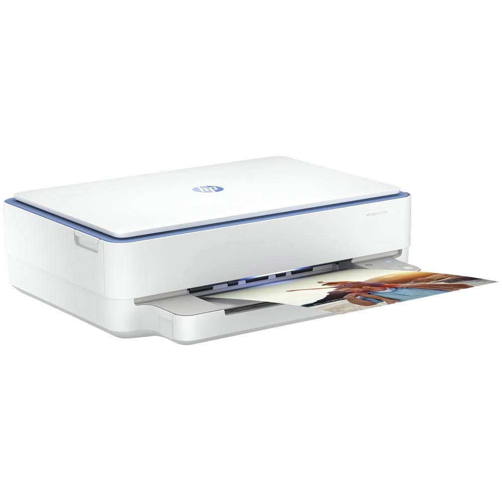 Stampante Multifunzione Envy 6010e Inkjet a Colori Stampa Copia Scansione Fax A4 10 ppm (B /N) 7 ppm (a Colori) Wi-Fi / USB 6 Mesi di Inchiostro Inclusi con HP+ - Foto 2