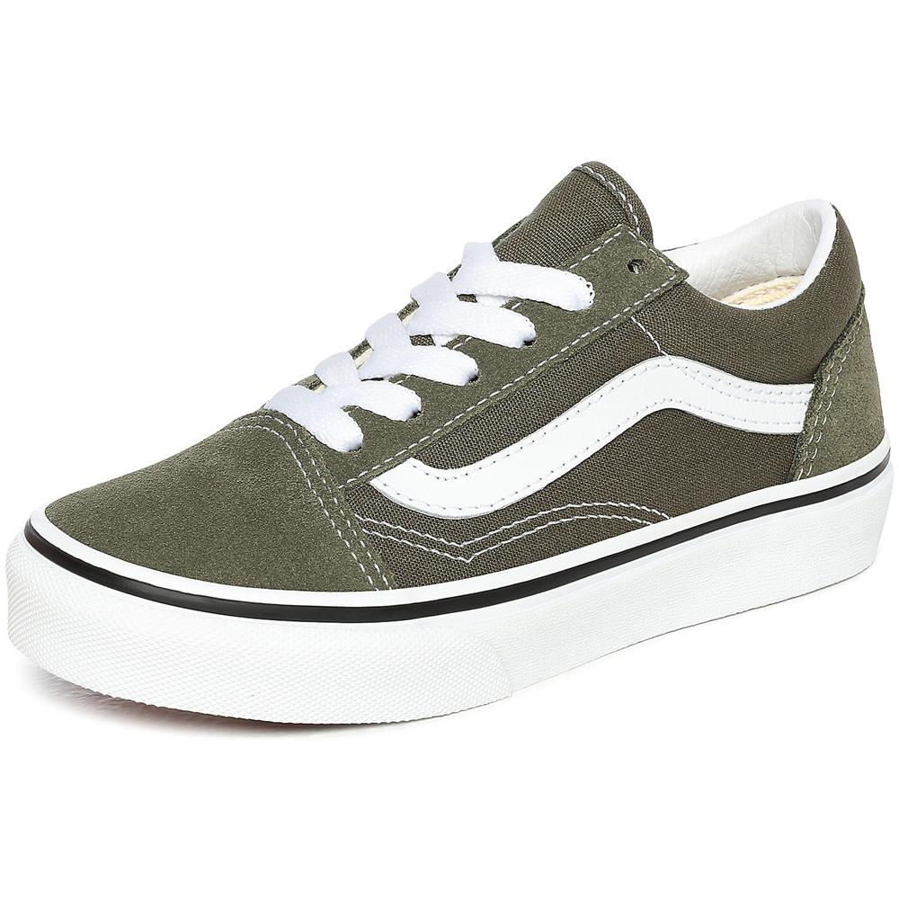Scarpe Old Skool Ps Taglia 31 Codice Vn0a4buu0fi Verde - Foto 6