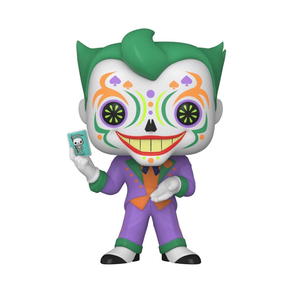 Dia De Los Dc Pop! Heroes Vinyl Figure Joker 9 Cm - Foto 1
