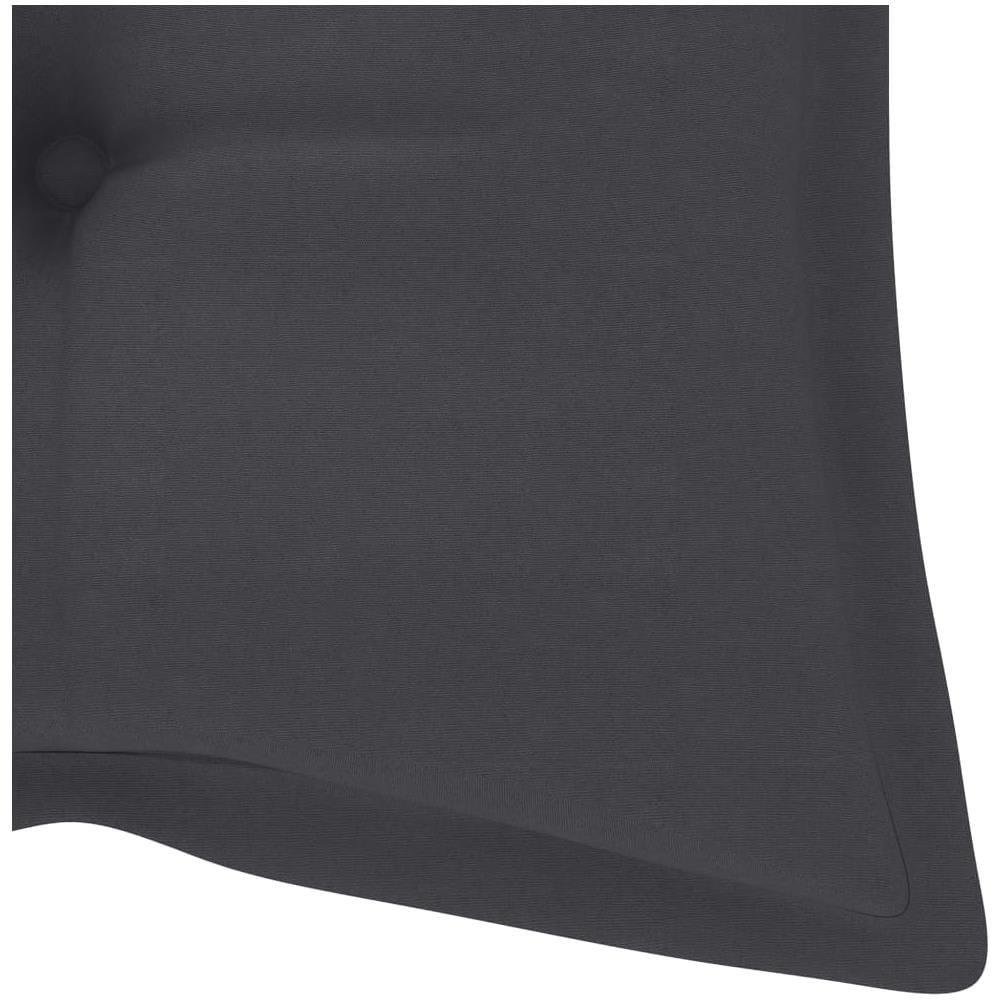 Panca da Giardino con Cuscino 120 cm in Massello di Acacia - Foto 2