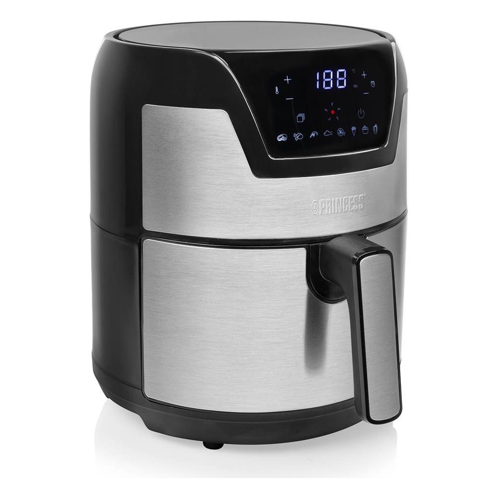 Friggitrice senza Olio 182026 Aerofryer digitale XXL Capacità 4.5 Litri 1500 Watt Colore Argento / Nero - Foto 1