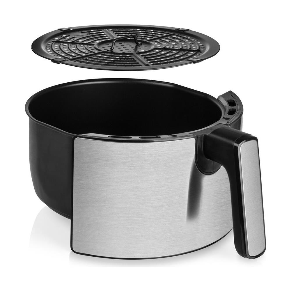Friggitrice senza Olio 182026 Aerofryer digitale XXL Capacità 4.5 Litri 1500 Watt Colore Argento / Nero - Foto 4