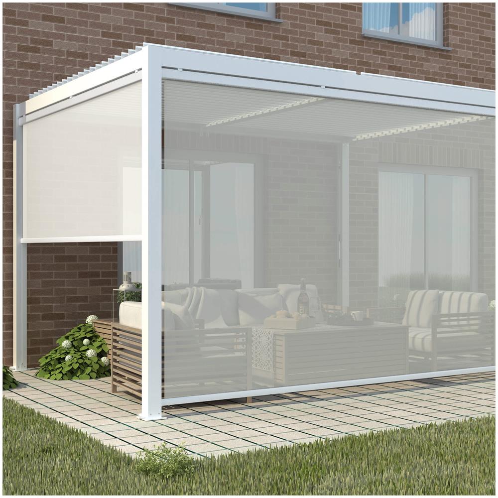 Nimbus - Parete Laterale Per Pergola Bioclimatica 270x238 - Foto 3