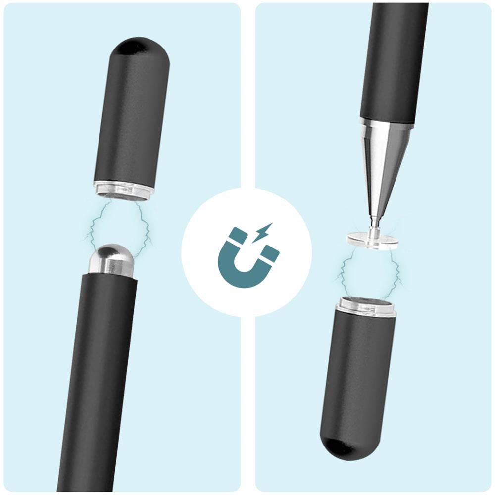 Pennino Universale Per Smartphone E Tablet Punta Ultrafine Alta Precisione Nero - Foto 2