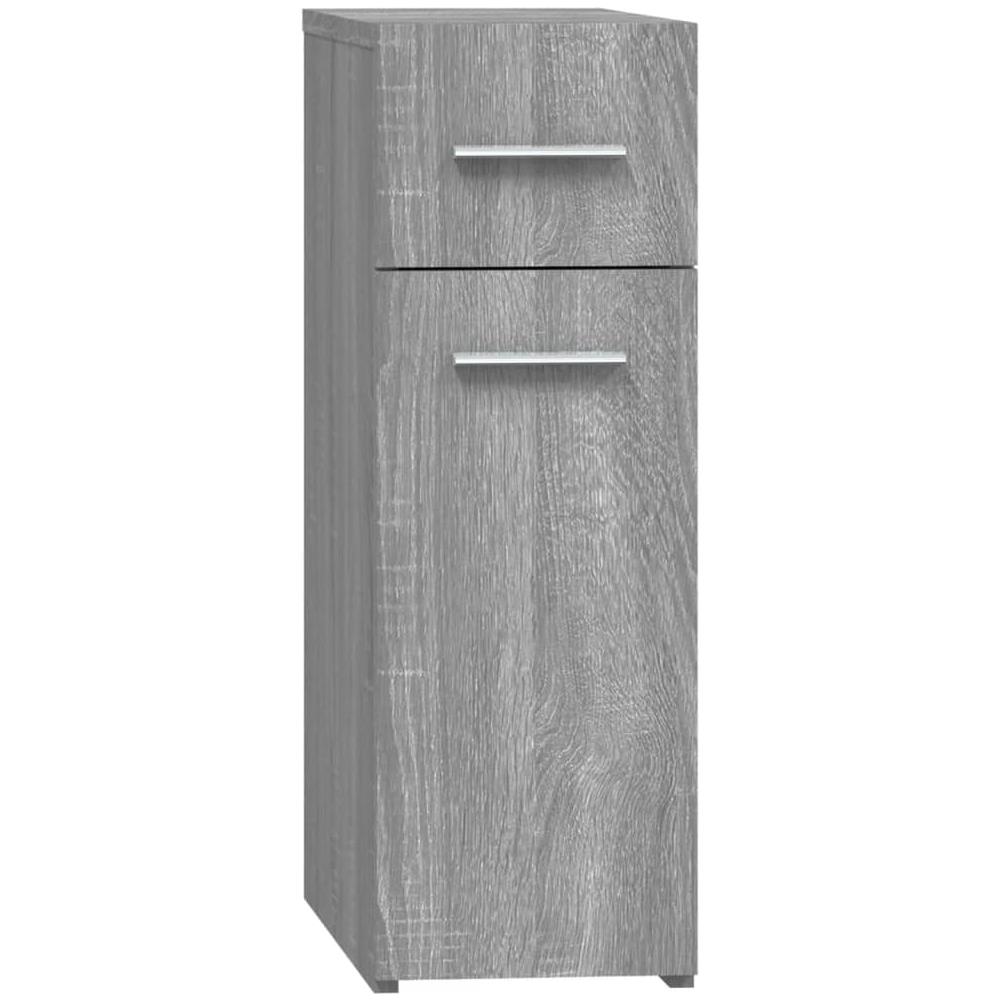 Mobile Farmacia Grigio Sonoma 20x45,5x60 Cm Legno Multistrato - Foto 2