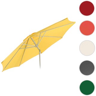 Mendler Telo Di Ricambio Per Ombrellone Tondo Decentrato 3 M, Arancione, 220g/m², Protegge Dai Raggi UV