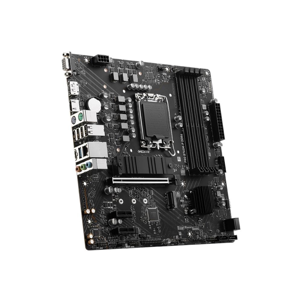 Scheda Madre PRO B760M-P DDR4 Socket LGA 1700 Chipset B760 micro ATX - Foto 2
