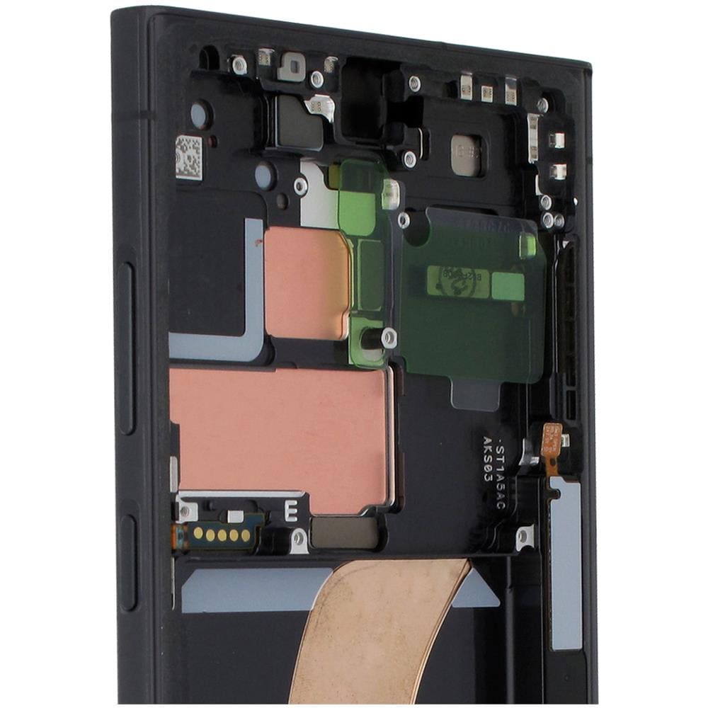 Blocco Completo Galaxy S23 Ultra Touchscreen + Frame Originale Nero - Foto 2