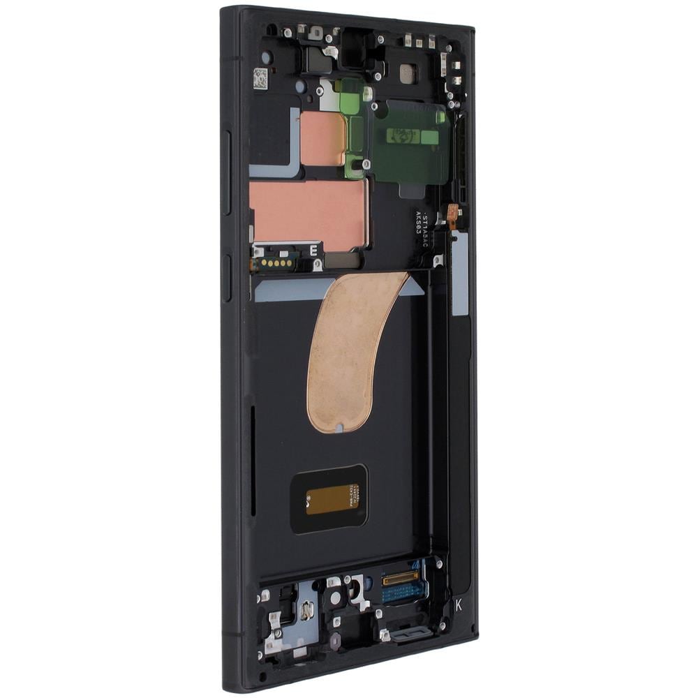 Blocco Completo Galaxy S23 Ultra Touchscreen + Frame Originale Nero - Foto 5