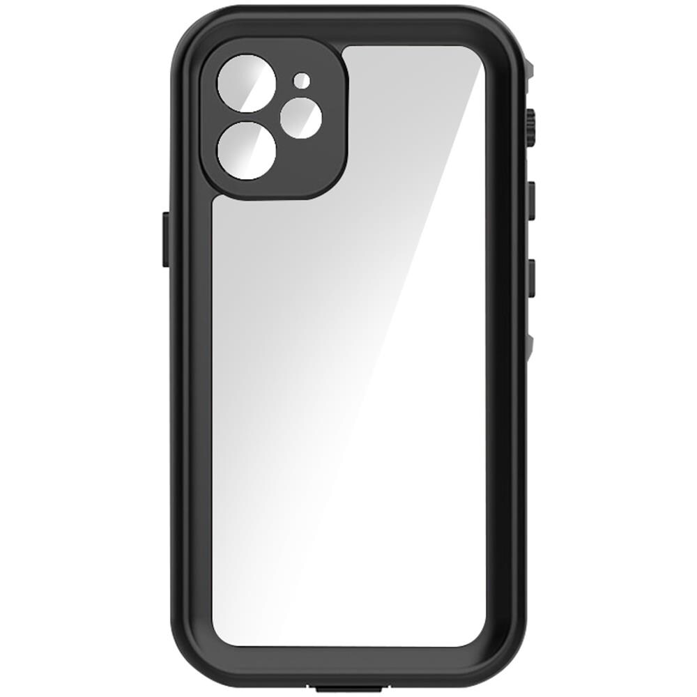 Cover Completa Per Iphone 11 Waterproof Bordo Nero - Foto 1
