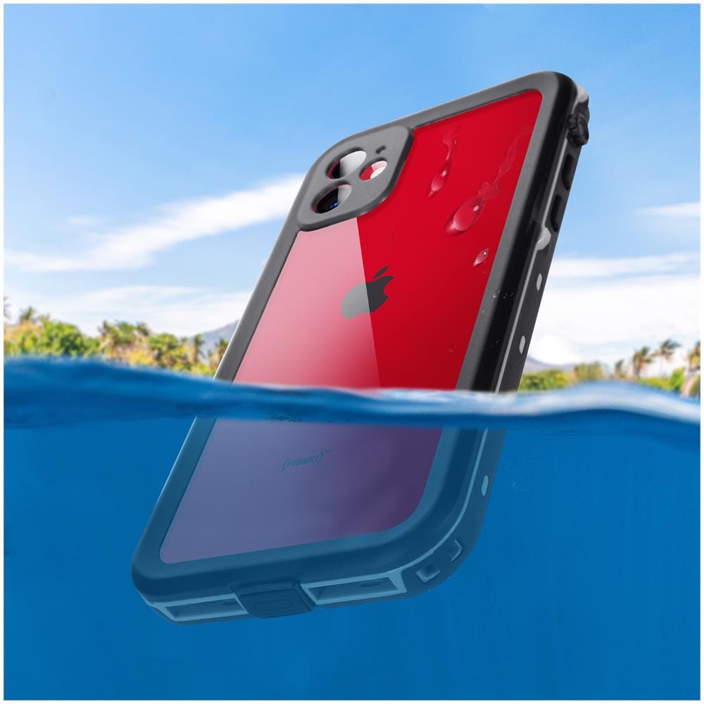 Cover Completa Per Iphone 11 Waterproof Bordo Nero - Foto 2